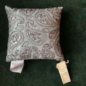 Beaded Throw Pillow